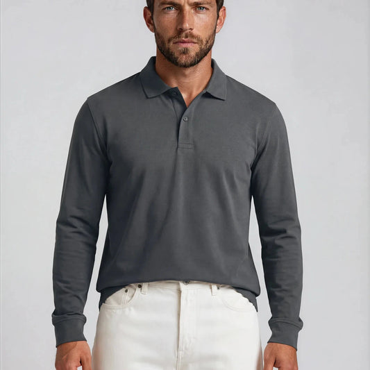 Polo Orgánico Manga Larga - 014