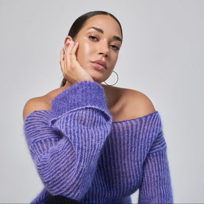 Maglione Senza Spalle con Spacchi Laterali - Nina