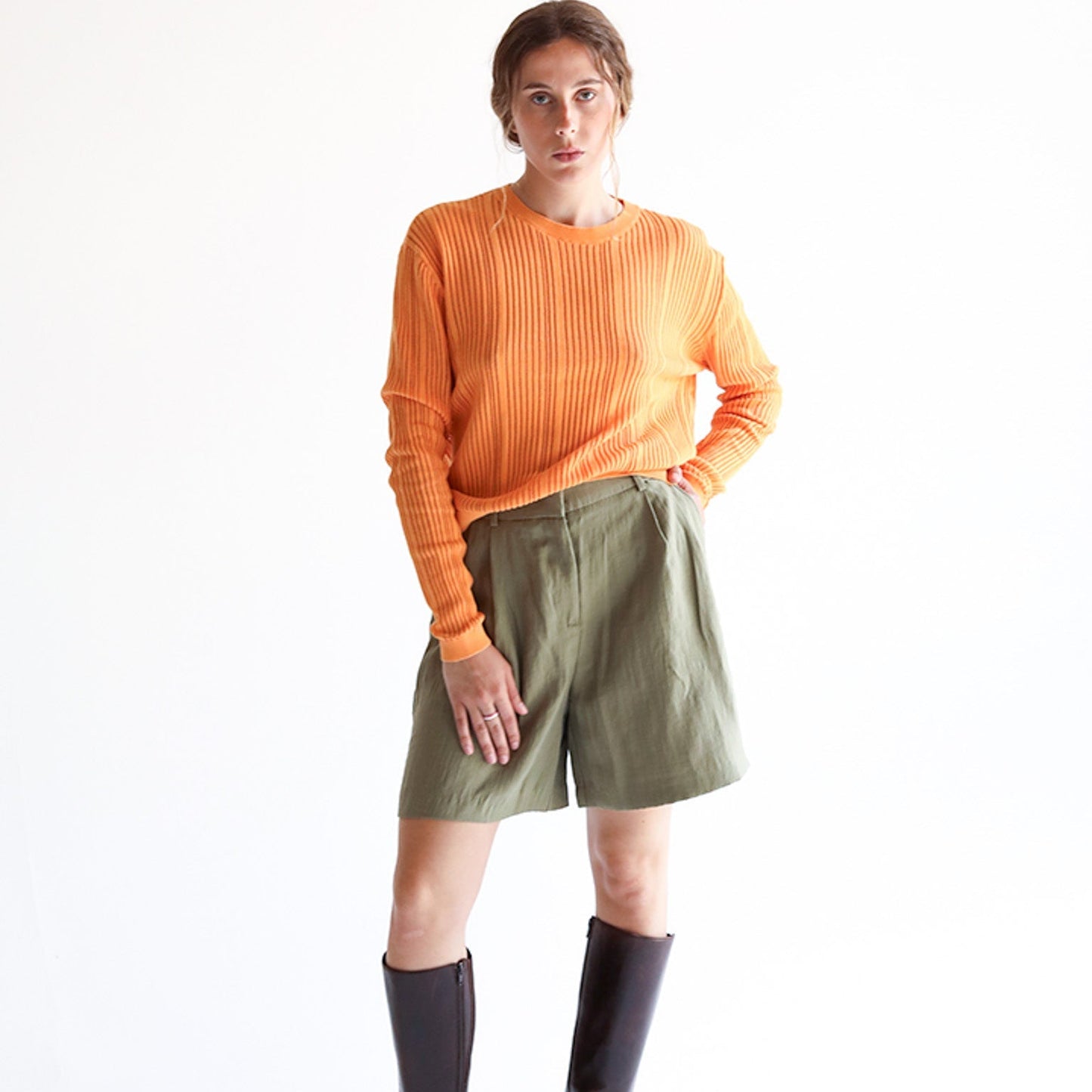 Rebecca maglia traforata sottile