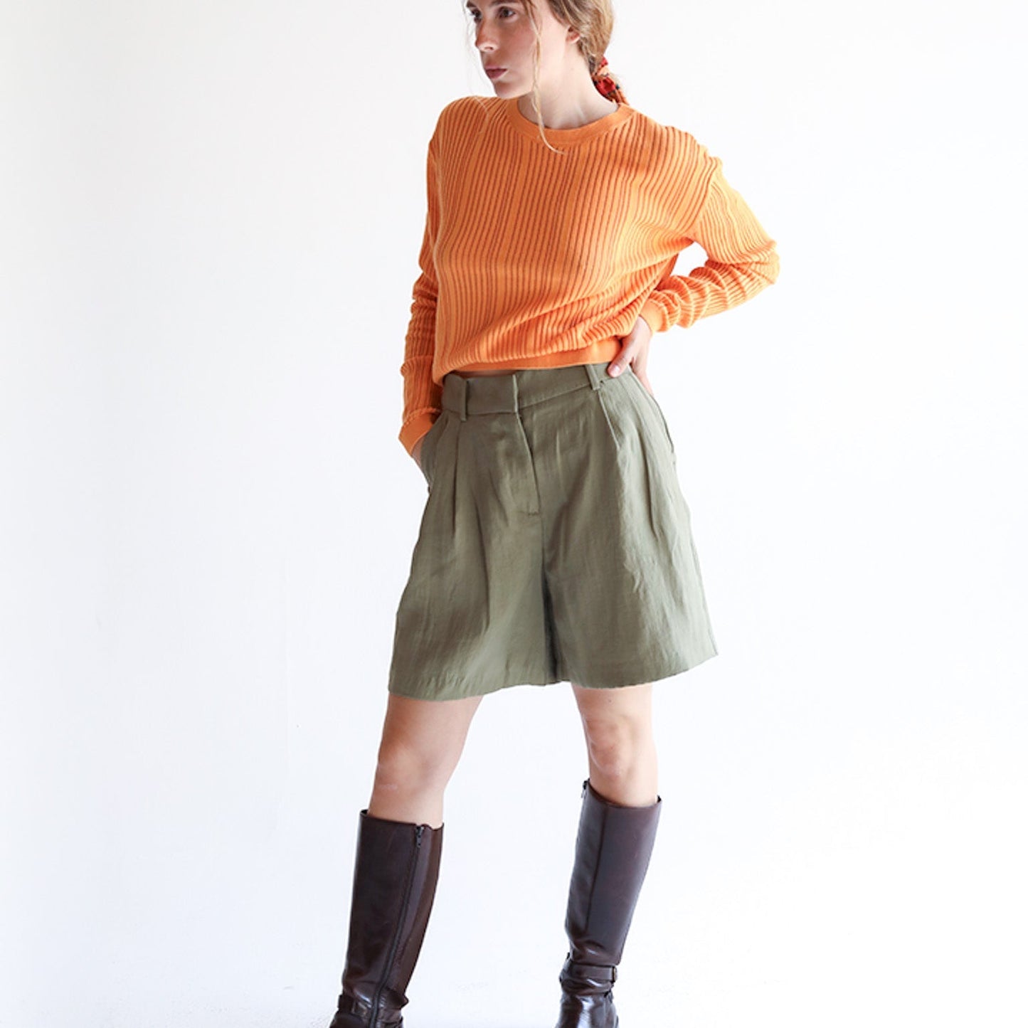 Rebecca maglia traforata sottile