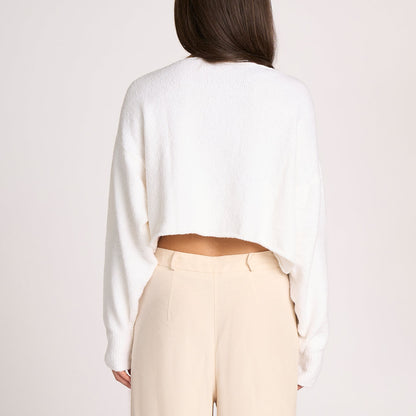 Maglione Crop con Scollo a Barca - Bio Gaga