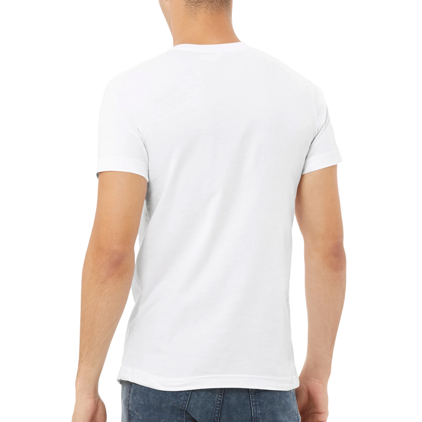 Unisex V-neck t-shirt, additional product photo
