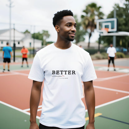 Together Tee Set Light - Crewneck detail