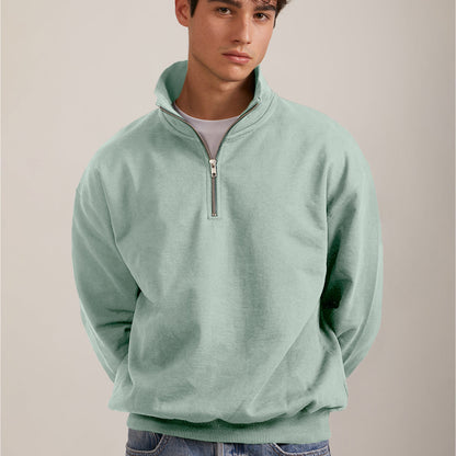 Sudadera Orgánica Oversize con Cremallera - 022