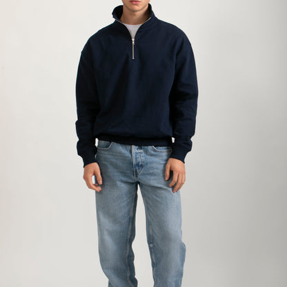 Sudadera Orgánica Oversize con Cremallera - 022