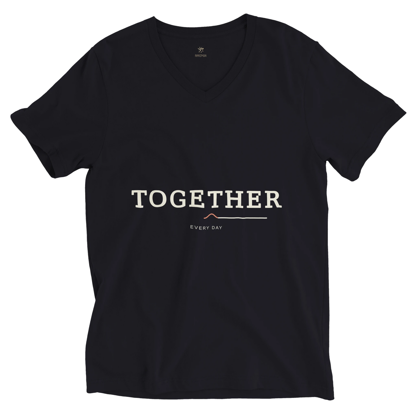Together Tee Set Dark - V-Neck