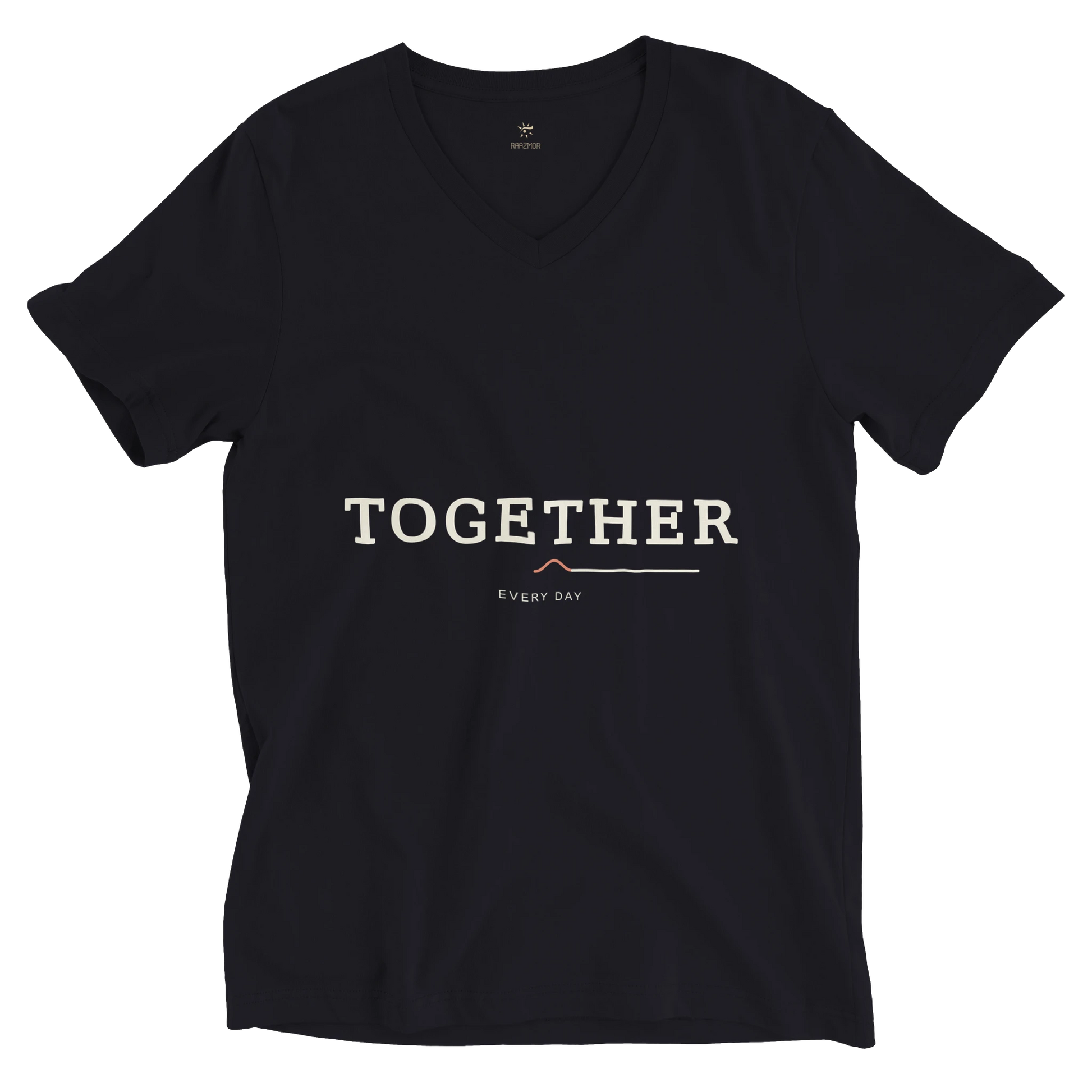 Together Tee Set Dark - V-Neck