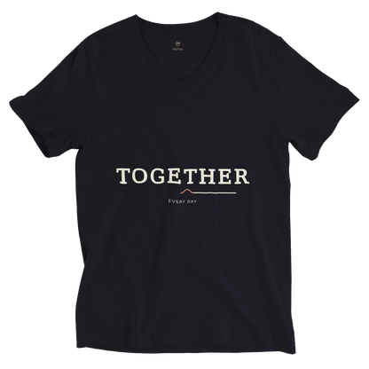 Together Tee Set Dark - V-Neck