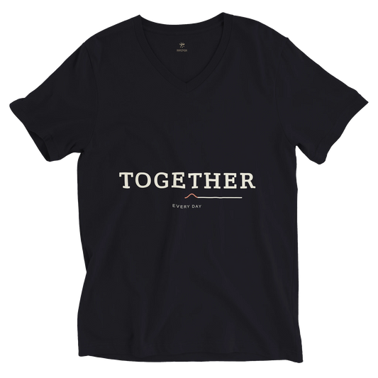 Together Tee Set Dark - V-Neck