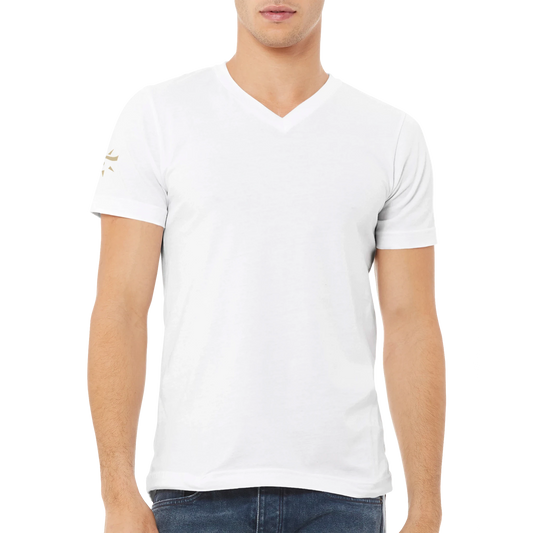 Unisex V-neck t-shirt, additional product photo